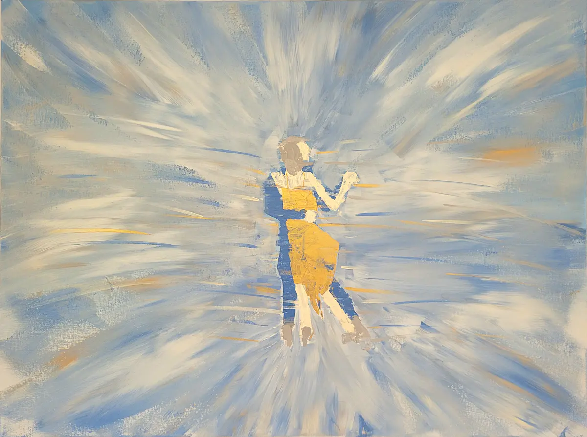 When we dance - Akryyli - Abstract - 80×60 cm taiteilija Mlys Art