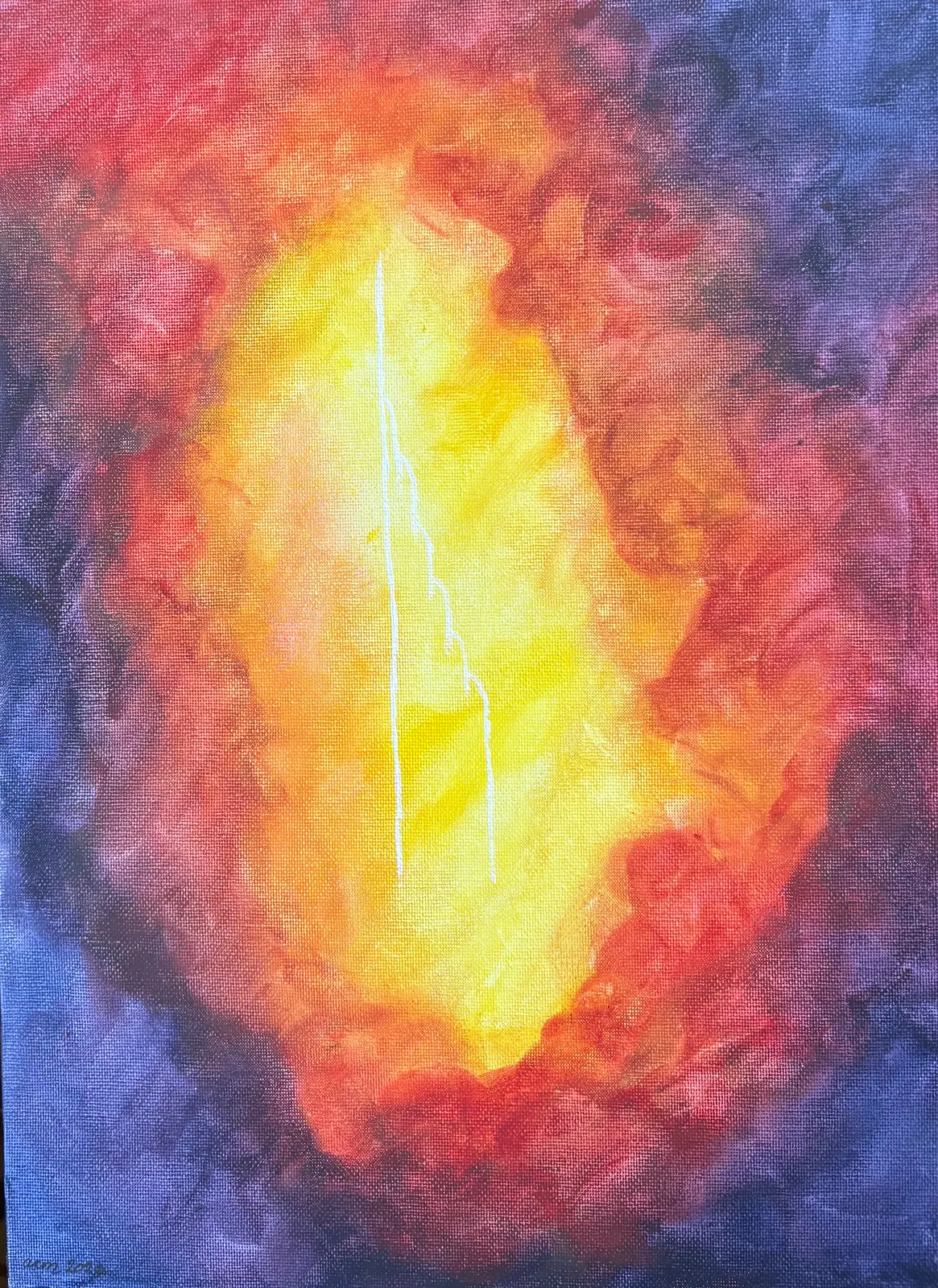Den himmelska trappan - Akryl af Ann-Christin (Acmpainting) Martinsson