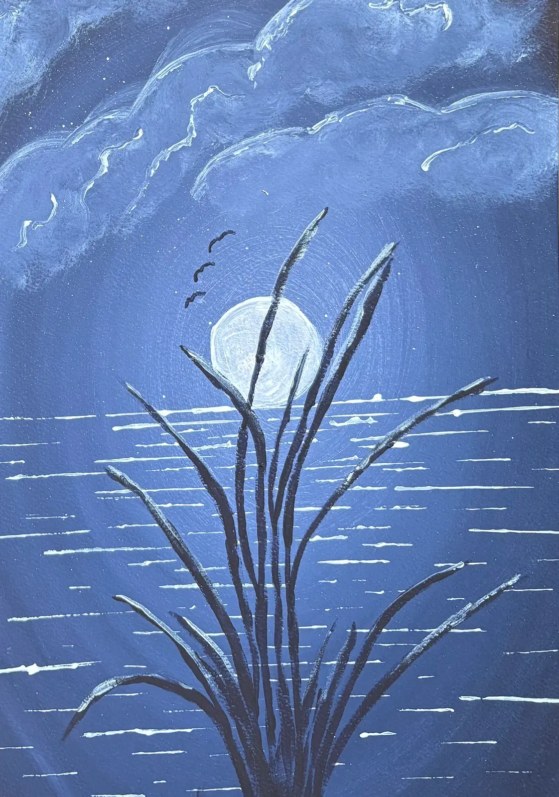 Frost – Acrylic by Ann-Christin (Acmpainting) Martinsson