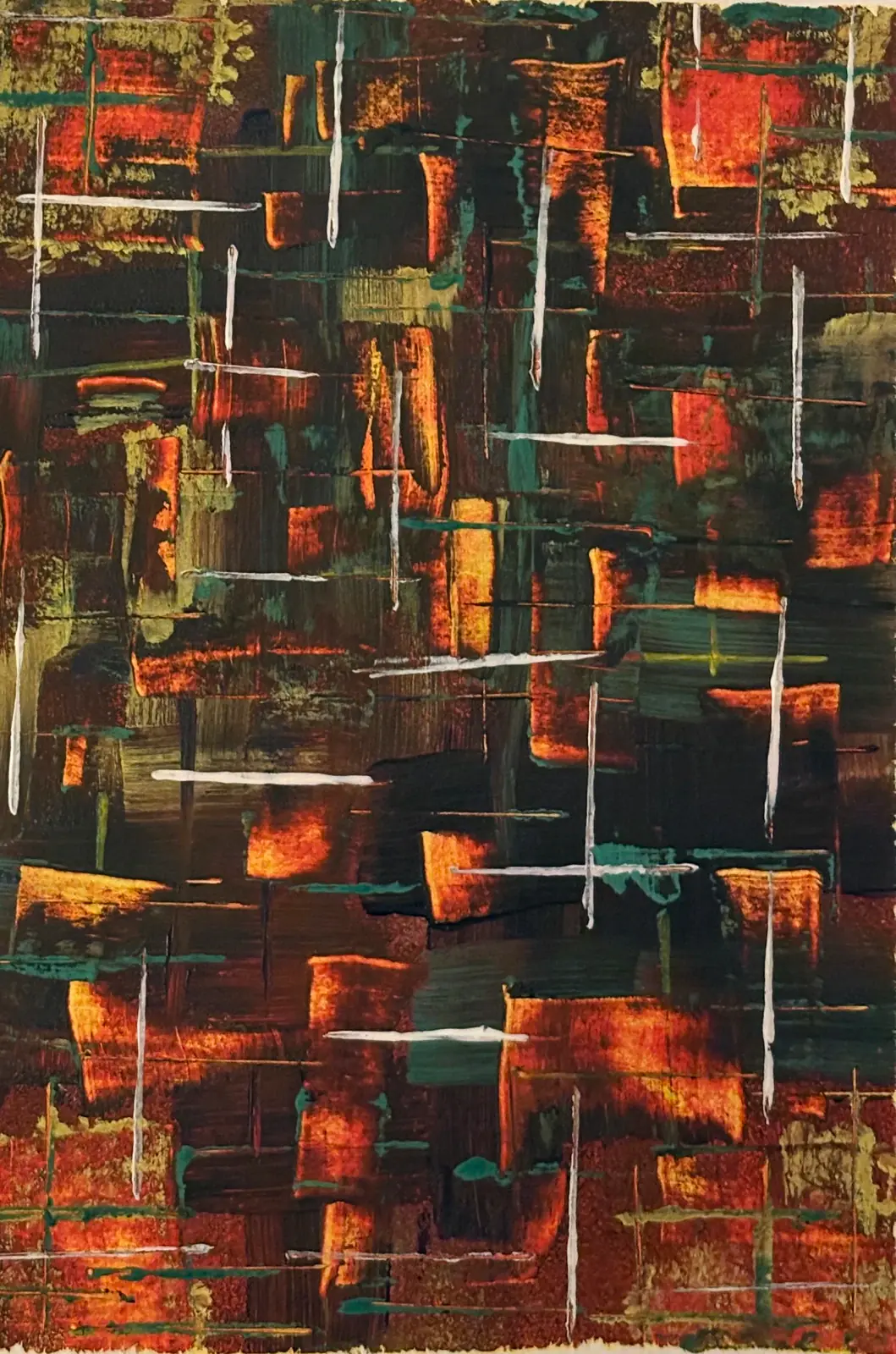 Harmoni – Acrylic by Ann-Christin (Acmpainting) Martinsson (sold)