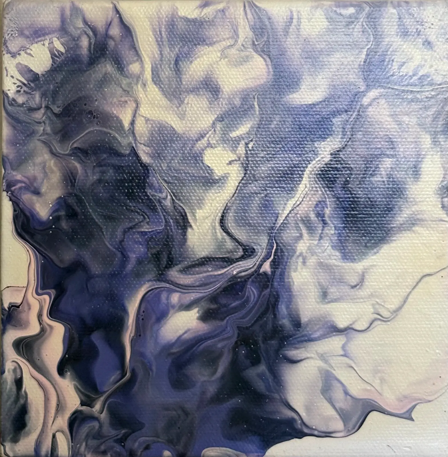 Havet - Akryyli taiteilija Ann-Christin (Acmpainting) Martinsson