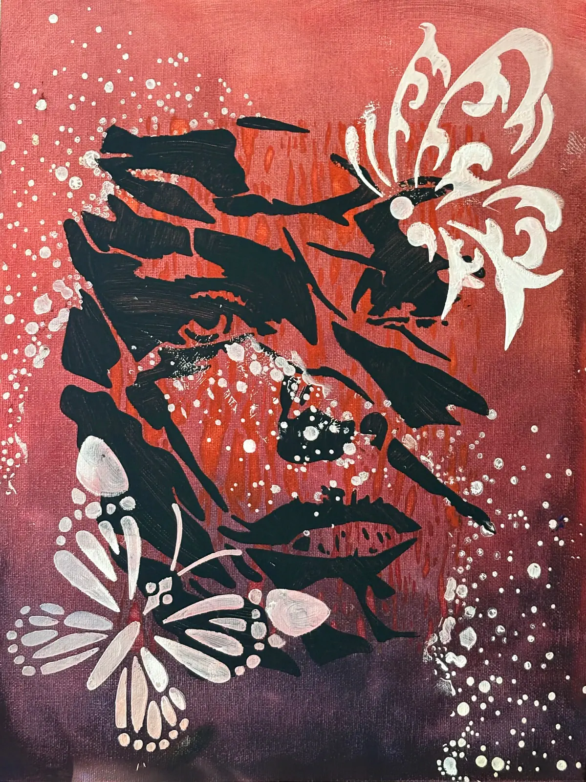 Mitt andra jag - Akryl af Ann-Christin (Acmpainting) Martinsson