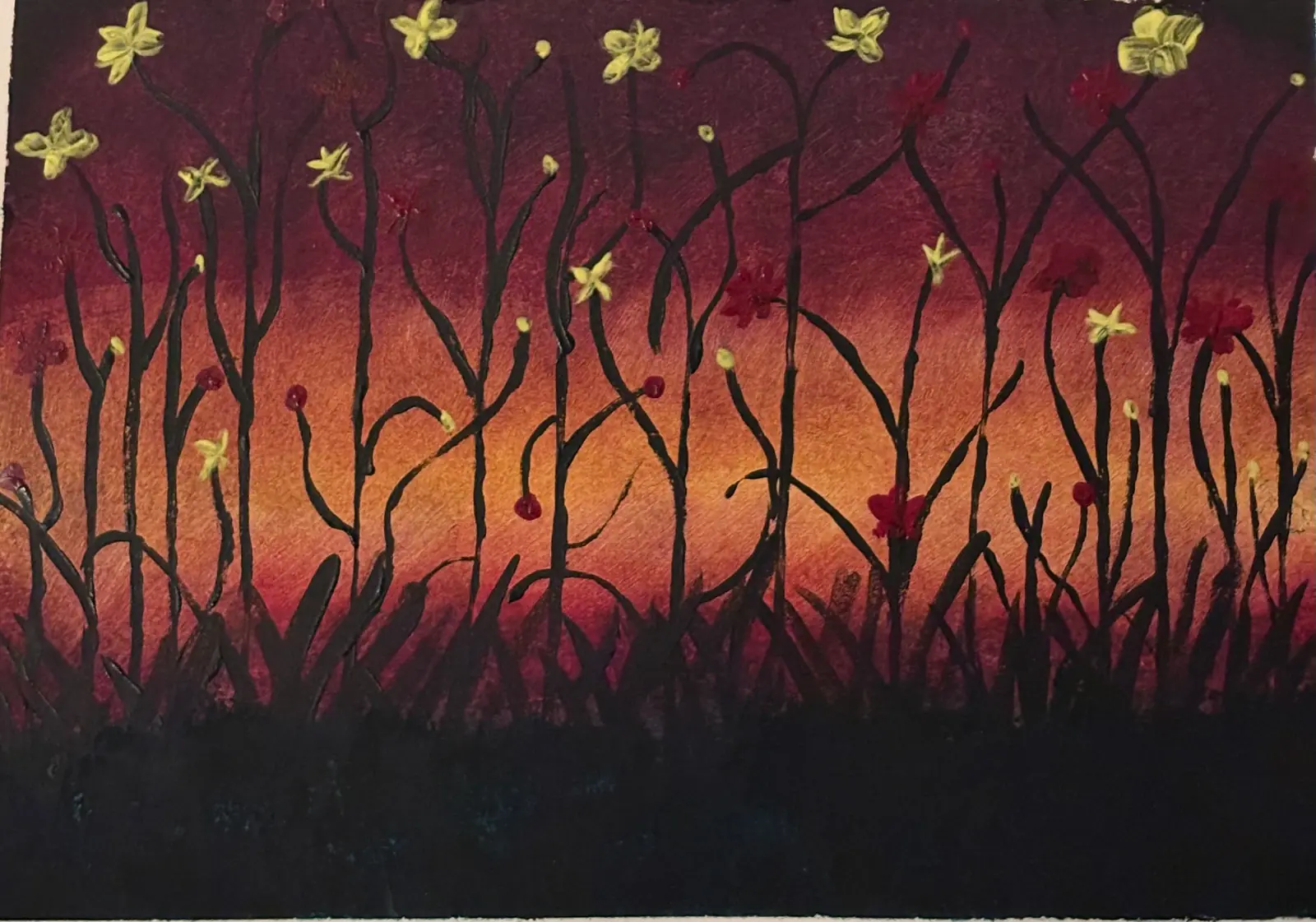 Rabatten – Acrylic by Ann-Christin (Acmpainting) Martinsson