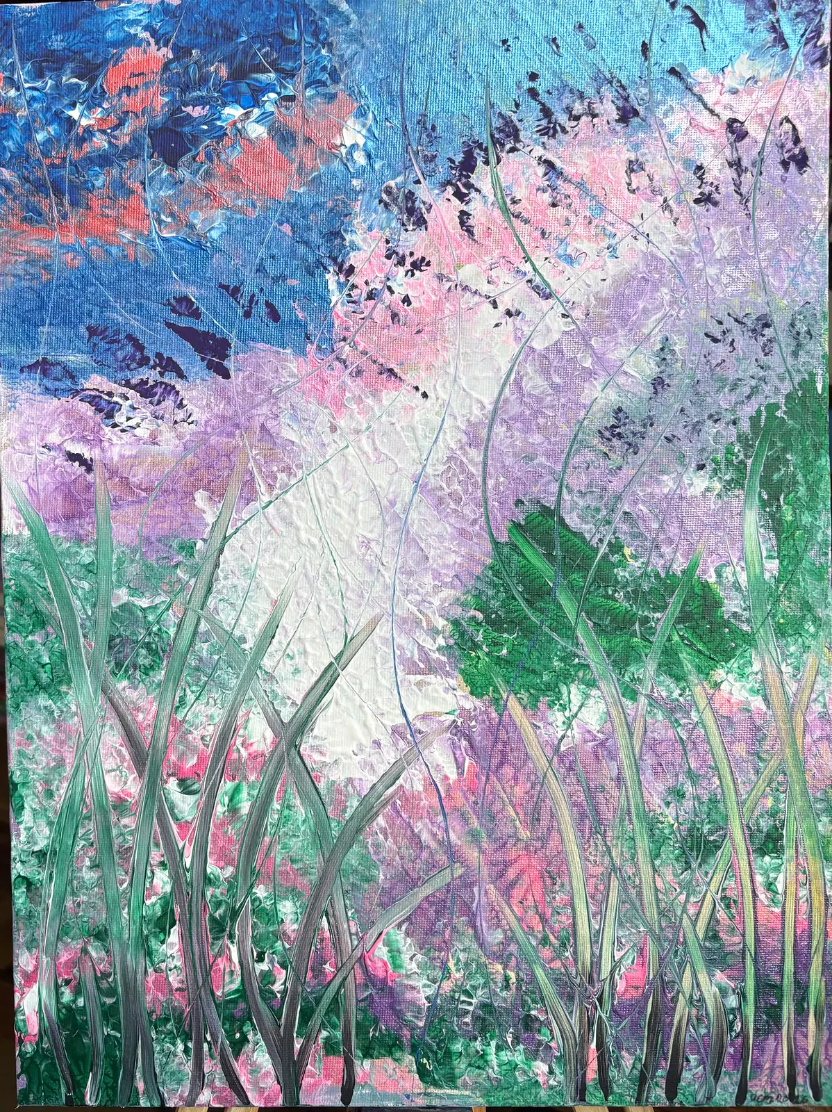 Snåret – Acrylic by Ann-Christin (Acmpainting) Martinsson
