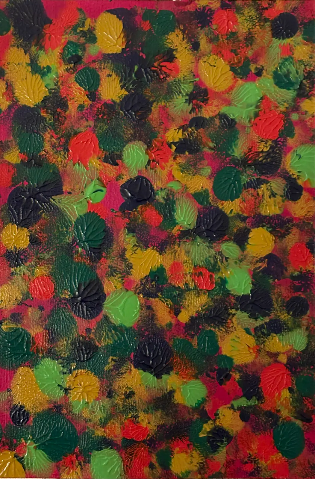 Virrvarr – Acrylic by Ann-Christin (Acmpainting) Martinsson