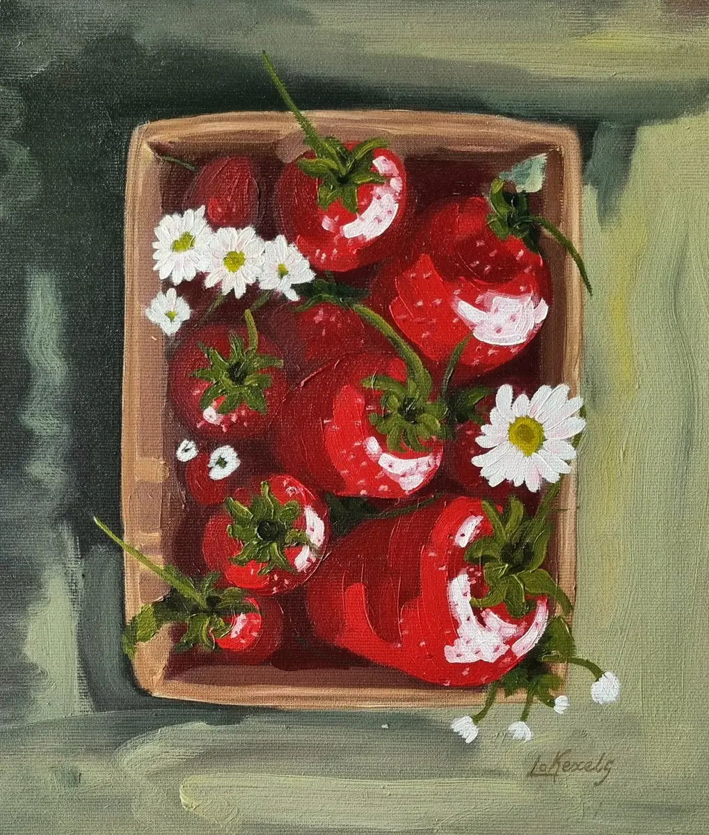 Gogubbar - Akryyli - Still Life - 24×31 cm taiteilija Lovisa Kexel Sandberg