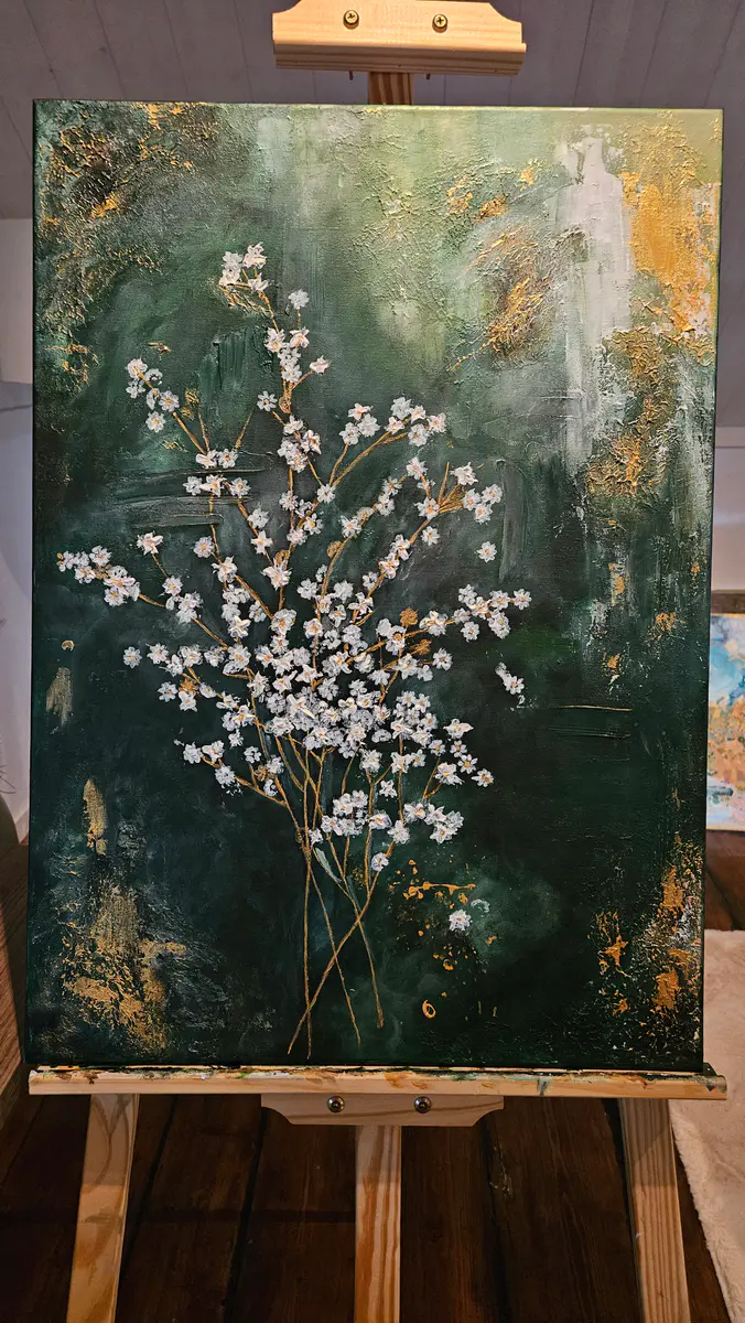 Serenade - Akryyli - 50×70 cm taiteilija Lisa Lithman