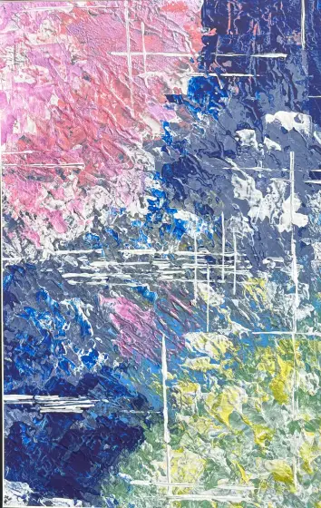 Älven – Acrylic by Ann-Christin (Acmpainting) Martinsson