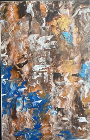 Ån – Acrylic by Ann-Christin (Acmpainting) Martinsson