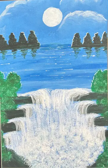 Brusande vattenfall thumbnail 2
