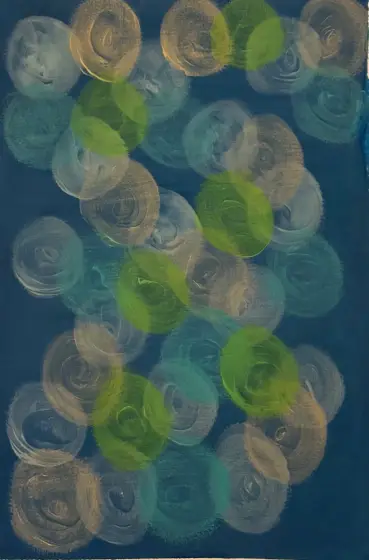 Bubblor – Acrylic by Ann-Christin (Acmpainting) Martinsson