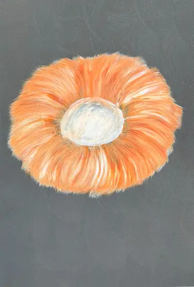 Den ensamma blomman – Acrylic by Ann-Christin (Acmpainting) Martinsson