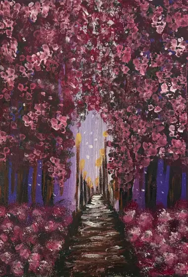 Mammas allé – Acrylic by Ann-Christin (Acmpainting) Martinsson
