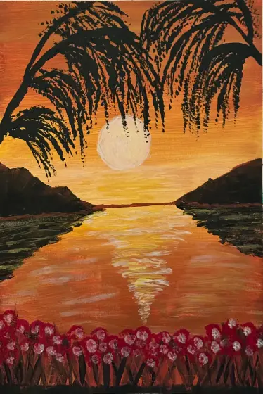 Nissarna – Acrylic by Ann-Christin (Acmpainting) Martinsson