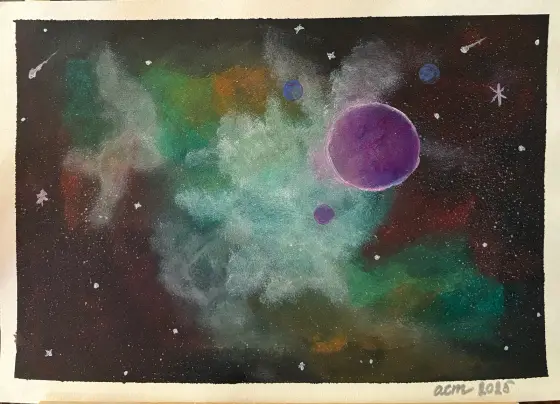 Oändligheten – Acrylic by Ann-Christin (Acmpainting) Martinsson