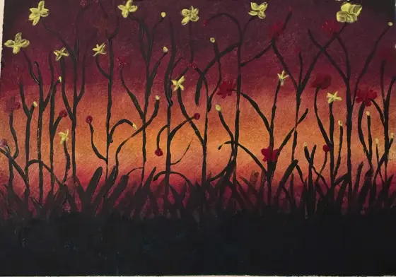 Rabatten – Acrylic by Ann-Christin (Acmpainting) Martinsson
