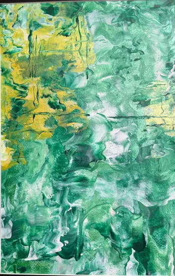 Skogen – Acrylic by Ann-Christin (Acmpainting) Martinsson
