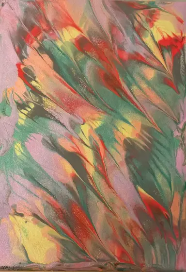 Vildblommor – Acrylic by Ann-Christin (Acmpainting) Martinsson