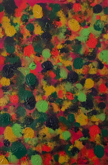 Virrvarr – Acrylic by Ann-Christin (Acmpainting) Martinsson