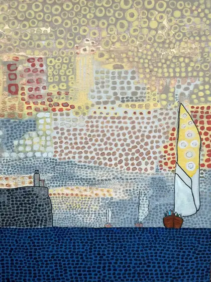 64 x 84 cm - Akryl av Vivianne Otsa