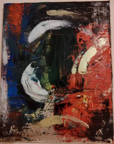 In Motion - Akryyli taiteilija Donna