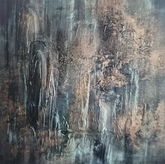 In to the deep / part I - Akryyli taiteilija SkogsdottiR.art